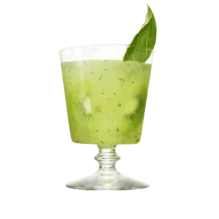 🍹 bebida, kiwi, albahaca, cóctel, bebida telegram sticker