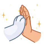 Big Floof telegram stickers