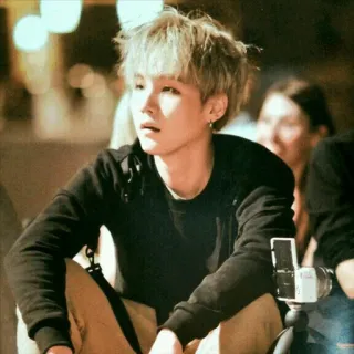 ✨ Suga kpop, suga, bts, min yoongi, singer telegram sticker
