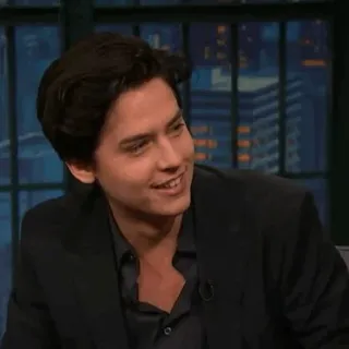 🍁 Cole Sprouse diễn viên, chân dung, người nổi tiếng, người, nụ cười, đàn ông telegram sticker