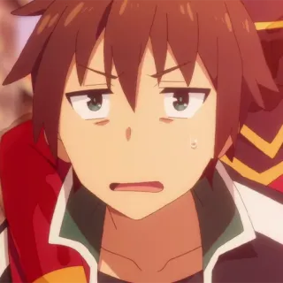 ⚔️ Kazuma Konosuba 动漫, 异世界, 喜剧, 冒险, 主角 telegram sticker