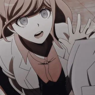 🌟 Junko Enoshima Danganronpa アニメ, ダンガンロンパ, 江ノ島盾子, キャラクター, 漫画 whatsapp sticker