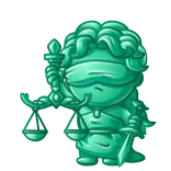 🎁 Lady Justice whatsapp sticker