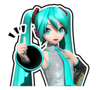 Hatsune Miku: Project DIVA Future Tone telegram stickers