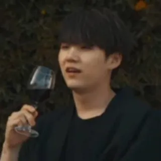 🍷 person, drinking, wine, beverage, portrait telegram sticker