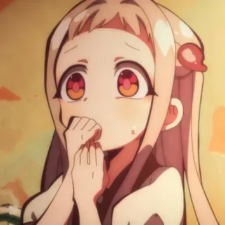 🍭 Yashiro Nene Toilet-bound Hanako-kun Anime, Mangá, Escola, Fantasma, Terror, Sobrenatural, Fofo, Kawaii telegram sticker