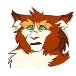 😮 Katze, Tier, Haustier, Katzenartig, Porträt telegram sticker