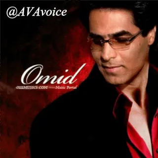 👤 Omid @AVAVoice Omid OLLIMUSICS.COM - Music Portal Omid, música, retrato, cantor, celebridade telegram sticker