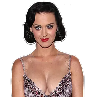 😉 Katy Perry chanteur, musicien, célébrité, portrait whatsapp sticker
