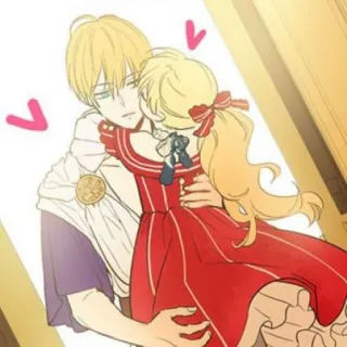 👑 animé, romance, mignon, couple, dessin animé, amour, relation telegram sticker