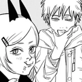 😋 Denji Chainsaw Man anime, manga, Chainsaw Man, Denji, Power telegram sticker
