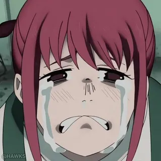 😭 anime, crying, sad, emotional, tears, cartoon, girl, woman whatsapp sticker