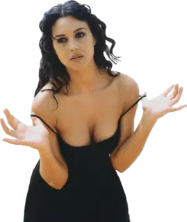 👸 femme, robe, mode, glamour, portrait telegram sticker