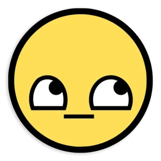 😕 Faccia, Meme, Internet, Divertente, Troll telegram sticker