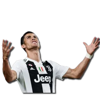🤷‍♂️ Cristiano Ronaldo voetbal, speler, viering, Ronaldo, Juventus, atleet telegram sticker