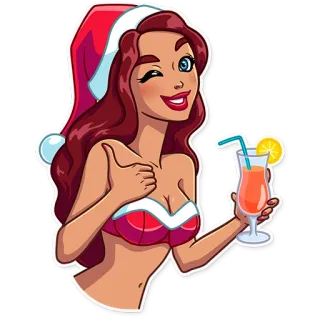 Tropical Holidays telegram stickers