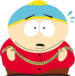 😰 Eric Cartman South Park Dessin animé, Eric Cartman, South Park, Comédie, Animation whatsapp sticker
