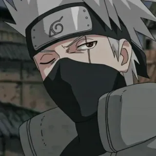 ➖ Kakashi Hatake Naruto Anime, Ninja, Kakashi, Hatake, Manga telegram sticker