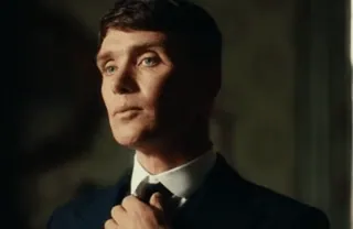 🚬 Thomas Shelby Peaky Blinders Peaky Blinders, Thomas Shelby, Cillian Murphy, drama, crimen, personaje, actor whatsapp sticker