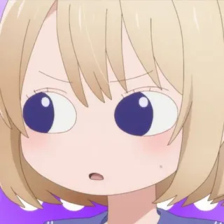 💛 Anime, Fille, Dessin animé, Personnage, Mignon telegram sticker