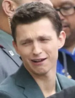 🥀 Tom Holland 배우, 유명인, 초상화, 남자, 사람 telegram sticker