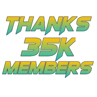 🙏 THANKS
35K
MEMBERS thanks, members, community, celebration, achievement whatsapp sticker