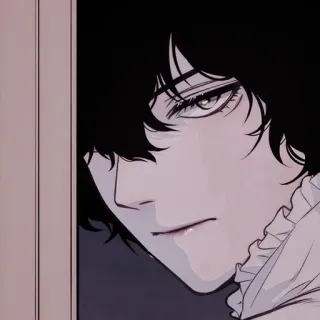 ✖️ anime, cartoon, portrait, character, manga, boy whatsapp sticker