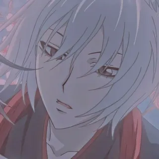 ☁️ Tomoe Kamisama Kiss Anime, Manga, Tomoe, Kamisama Kiss, Fuchsgeist, Japanische Animation, Charakter, Fanart telegram sticker