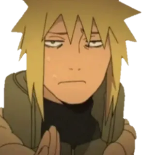 😑 Minato Namikaze Naruto Anime, Minato, Namikaze, Assonnato, Stanco telegram sticker