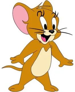 😁 Jerry Mouse Tom and Jerry kartun, tikus, karakter, animasi, lucu, Jerry, Tom and Jerry telegram sticker