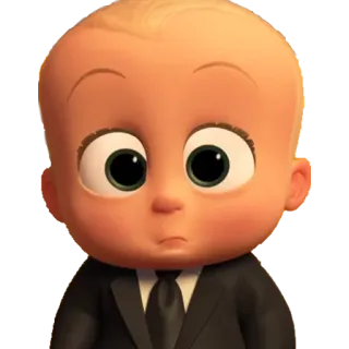 😳 Boss Baby The Boss Baby 아기, 정장, 보스, 만화, 애니메이션 whatsapp sticker