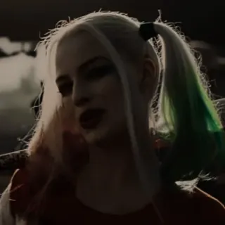🤡 Harley Quinn Suicide Squad Harley Quinn, Suicide Squad, DC Comics, Margot Robbie, Super-Vilain, Personnage de BD telegram sticker