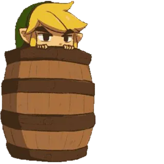 🤨 Link The Legend of Zelda Link, Legend of Zelda, Barile, Videogioco, Cartone animato, Stealth telegram sticker