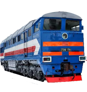 🚄 treno, locomotiva, ferrovia, trasporto, blu telegram sticker