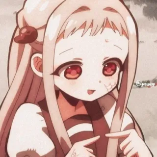 🥬 Yashiro Nene Toilet-Bound Hanako-kun Anime, Manga, Mignon, Personnage, Fille, Yashiro Nene, Toilet-bound Hanako-kun telegram sticker