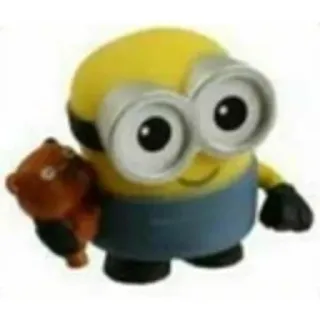 🤗 Minion Despicable Me มินเนี่ยน, ของเล่น, การ์ตูน, ตัวละคร, สีเหลือง, ตุ๊กตา telegram sticker