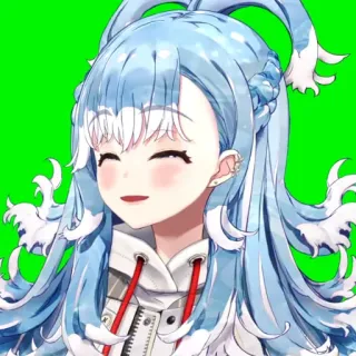 💧 Kobo Kanaeru 动漫, 虚拟主播, Kobo, Kobo Kanaeru, 女性, 可爱, 微笑 telegram sticker