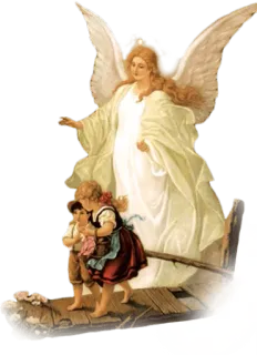 😇 angel, children, protection, guidance, religious, spiritual, guardian angel telegram sticker
