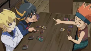 🤣 anime, card game, table, friends, cartoon telegram sticker