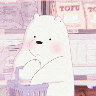 ✨彡we bare bears❁ཻུ۪۪⸙͎ @aespathicx whatsapp stickers