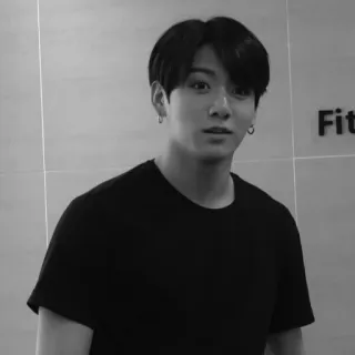 ⛓️ Jungkook kpop, singer, portrait, man, korean telegram sticker