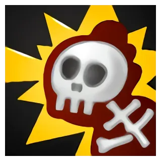 🦇 skull whatsapp sticker
