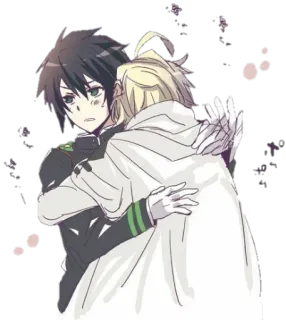 😍 anime, knuffelen, vriendschap, kunst telegram sticker