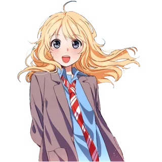 😊 Anime, Cartone animato, Personaggio, Ragazza, Animazione, Manga telegram sticker