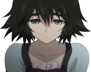 ☹️ Ruka Urushibara Steins;Gate Anime, Charakter, Ruka Urushibara, Steins Gate telegram sticker
