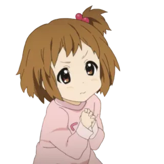 🙏 Anime, Ragazza, Carino, Cartone animato whatsapp sticker