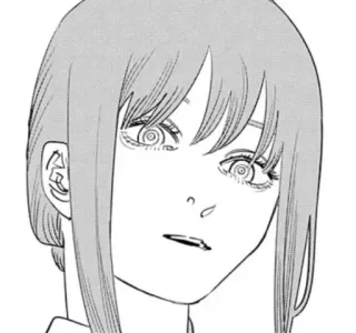 😀 Makima Chainsaw Man anime, manga, chainsaw man, makima telegram sticker