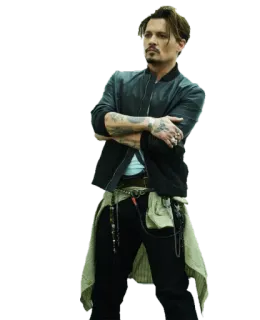 👤 Johnny Depp celebrity, actor, johnny depp telegram sticker