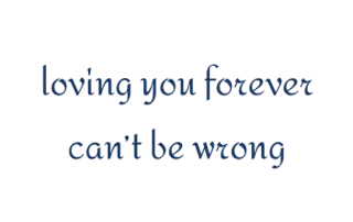 💙 loving you forever cant be wrong любовь, навсегда, привязанность, романтический telegram sticker