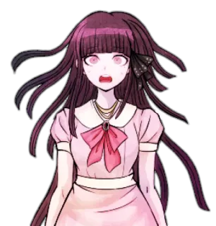 Mikan Tsumiki [Waifu] 💜 telegram stickers